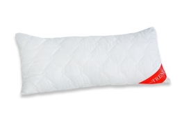 Badenia Bettcomfort 03772030108 Kissen Trendline Micro Kochfest 40 x 80 cm weiß - 1