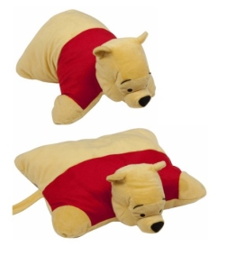 Disney Winnie the Pooh 18" KuscheltierKissen Winnie Plüschtier Kuschelkissen 40 cm 2in1 Animal Pets Pillow - 1
