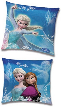 Global Labels G 15 950 WD263 100 Walt Disney Frozen "Magic" Kissen, Polyester, 40 x 40 cm - 1