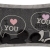 Joy Toy 15173 - Disney Mickey und Minnie, Jeans Kissen, 42 x 28 cm - 1