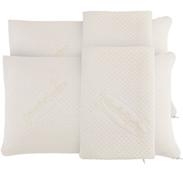 NEU: 2x Orthopädisches Reisekissen Probiotic Argentum+ TRAVEL 40 x 24 x 12 cm, aus Gelschaum, Reise- & Bürokissen, für Kinder und Babys geeignet, Allergikerfreundlich - 1